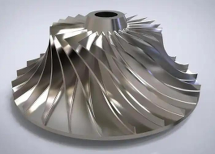 Finished titanium alloy impeller Finished titanium alloy impeller